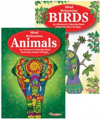 Download White Paper Colouring Books Wholesale Colouring Books Martello Uk Animals Birds Adult Colouring Books Best Seller Martello Uk
