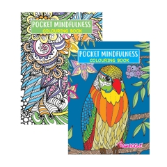 Pocket A6 Mindfulness Colouring 3 & 4 in CDU Pocket A6 Mindfulness Colouring 3 & 4 in CDU