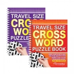Travel Size Crossword, Spiral Bound Travel Size Crossword, Spiral Bound