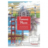 Famous Places Advanced Colouring Book