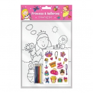 Princess & Ballerina Colouring Set Princess & Ballerina Colouring Set