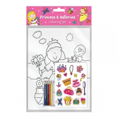 Princess & Ballerina Colouring Set Princess & Ballerina Colouring Set