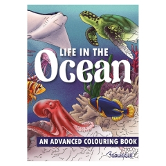Life in The Ocean, Advanced Colouring Book Life in The Ocean, Advanced Colouring Book