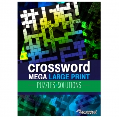 Mega Large Print Modern Crossword Book Mega Large Print Modern Crossword Book