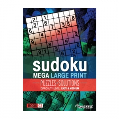 Mega Large Print Modern Sudoku Mega Large Print Modern Sudoku