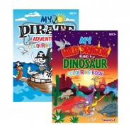 My Pirates, Dragon & Dinosaur Colouring Book My Pirates, Dragon & Dinosaur Colouring Book