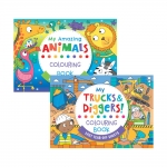 Kids Colouring Pad Animals and Transport Kids Colouring Pad Animals and Transport