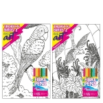 Velvet Poster Art Tropical Birds 2 Velvet Poster Art Tropical Birds 2