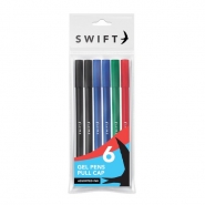 Gel Pens, 6pk Assorted Gel Pens, 6pk Assorted