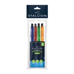 Mechanical Pencils, 4pk Asstd Mechanical Pencils, 4pk Asstd