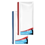 Clear Exam Pencil Case, 13" Clear Exam Pencil Case, 13"