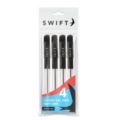 Soft Grip Luxury Gel Pen, 4pk Soft Grip Luxury Gel Pen, 4pk
