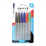 Permanent Markers, 6pk Assorted Permanent Markers, 6pk Assorted