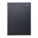 A4 Page a Day Classic Diary (Half Page Weekends) BLACK A4 Page a Day Classic Diary (Half Page Weekends) BLACK
