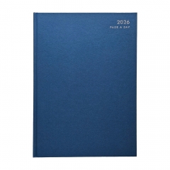 A4 Page a Day Classic Diary (Half Page Weekends) NAVY A4 Page a Day Classic Diary (Half Page Weekends) NAVY